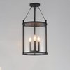 Maxim Lighting Belfry 3-Light Pendant 30069CLBK